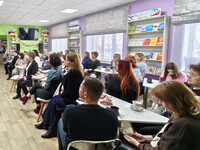 Информационный час «НКО: добро без расчёта на прибыль». ЦГ библиотека, Н.А. Коломина