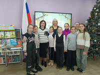 Экскурсия по модельной библиотеке «ТриУмф» «Библиотека принимает гостей», ЦГ библиотека, Д.С. Костюк