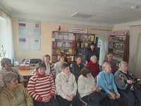 Литературно-кинематографическая встреча «В объективе режиссер». Б-Ф № 1, Хабарова Е.И. Литературно-кинематографическая встреча «В объективе режиссер». Б-Ф № 1, Хабарова Е.И.