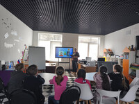 Игровая программа «Космическое путешествие» (к Неделе космоса и 65-летию первого полета в космос). БФ № 3, Ломоносова И.Н.