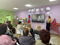 Музыкально-поэтическая программа «День Победы – праздник со слезами на глазах». ЦГ библиотека, Н.А. Коломина
