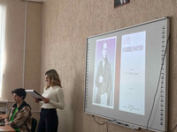 Познавательный час «Родной язык — духовное наследие народа». ЦГ библиотека, Валивец К.В. Познавательный час «Родной язык — духовное наследие народа». ЦГ библиотека, Валивец К.В.