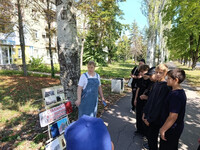 Литературная аллея «Стаханов в названиях и судьбах». ГБД, Крюкова Н. А. Литературная аллея «Стаханов в названиях и судьбах». ГБД, Крюкова Н. А.